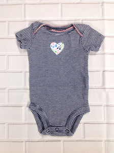JUST ONE YOU WHITE & BLUE Top