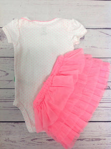 JUST ONE YOU White & Pink 2 PC Outfit