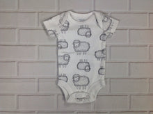 JUST ONE YOU White Print Onesie