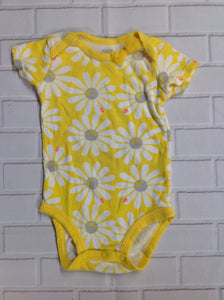JUST ONE YOU Yellow & White Top