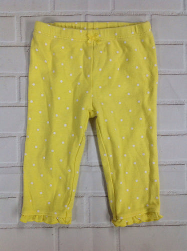 JUST ONE YOU Yellow Print Pants-