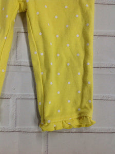 JUST ONE YOU Yellow Print Pants-