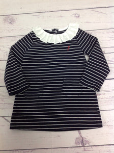 Jacadi Blue & White Dress