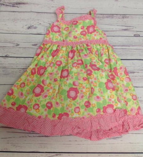 Jake & Julia Pink & Green Dress