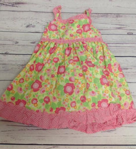 Jake & Julia Pink & Green Dress