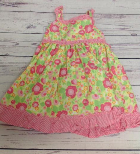 Jake & Julia Pink & Green Dress