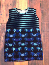 Janelle Leah Navy Print Top