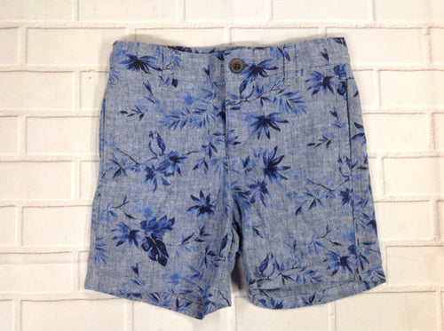 Janie & Jack Blue Print Shorts
