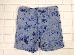 Janie & Jack Blue Print Shorts