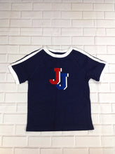 Janie & Jack Navy Print Top
