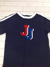 Janie & Jack Navy Print Top