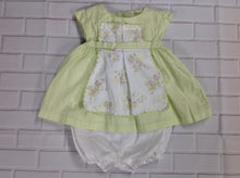 Janie & Jack Pale Green & Purple One Piece