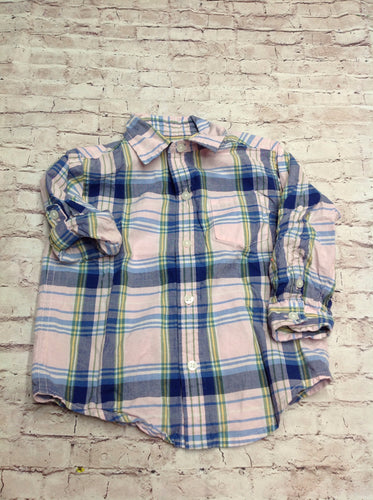 Janie & Jack Pink & Blue Top