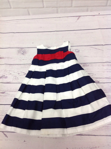 Janie & Jack Red & Blue Dress