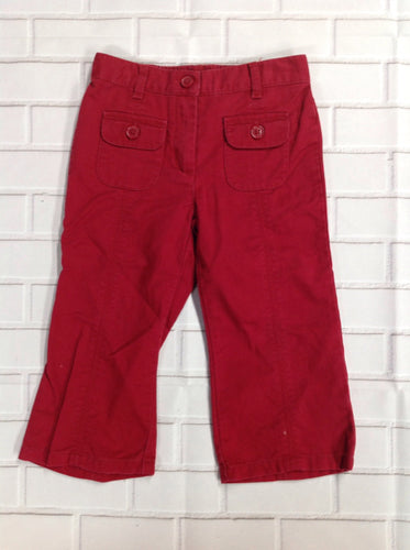 Janie & Jack Red Pants