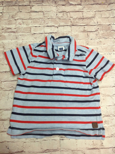 Janie & Jack Rede & Blue Top
