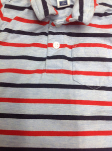 Janie & Jack Rede & Blue Top