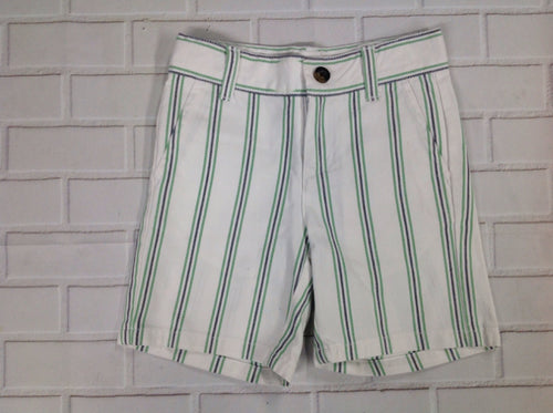 Janie & Jack White & Green Shorts