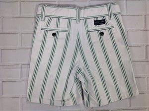 Janie & Jack White & Green Shorts