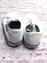 Janie & Jack White & Navy Sneakers