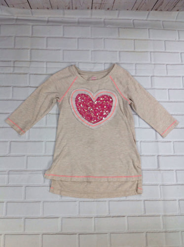 Jillians Closet TAN PRINT Top