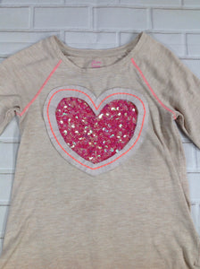 Jillians Closet TAN PRINT Top