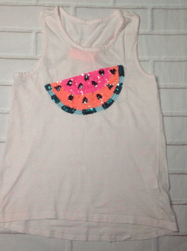 Jillians Closet White & Pink Top