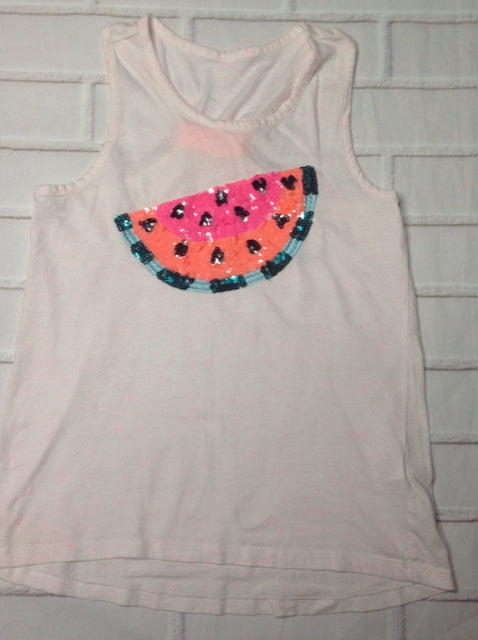 Jillians Closet White & Pink Top