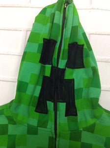 Jinx Green Print Mineckraft Top
