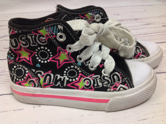 Joe Boxer Black Print Sneakers
