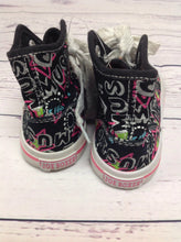 Joe Boxer Black Print Sneakers