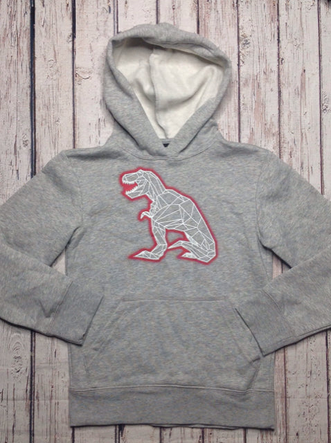 Joe Boxer GRAY & RED PULLOVER HOODIE Top