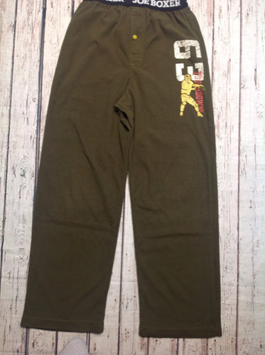 Joe Boxer GREEN & BLACK Football Player Sleepwear