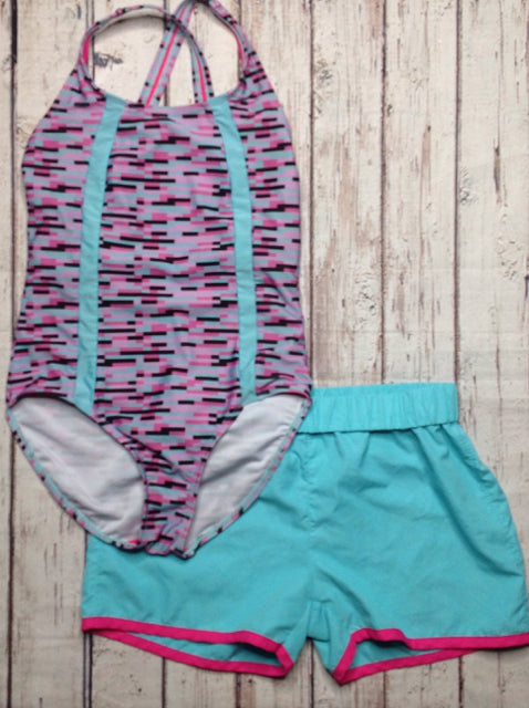 Joe Boxer Pink & Blue Swimwear