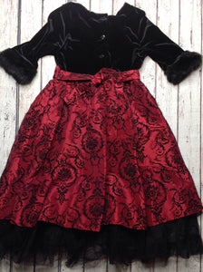 Jona Michelle Black & Red Dress