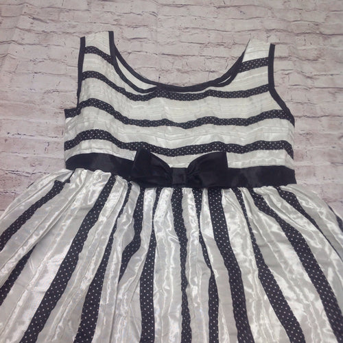 Jona Michelle Black & White Dress