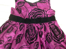Jona Michelle Purple & Black Dress