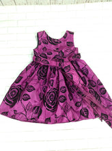 Jona Michelle Purple & Black Dress