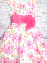 Jona Michelle White & Pink Dress