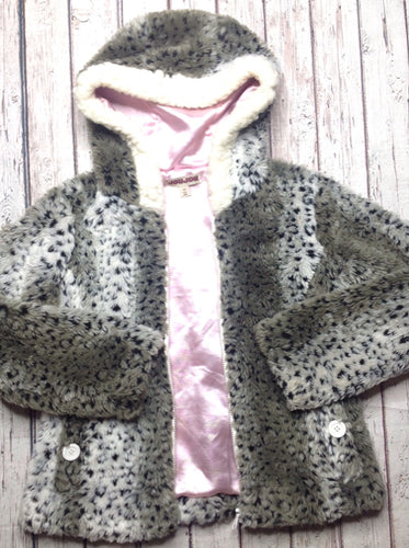 Jou Jou Gray & Black Coat