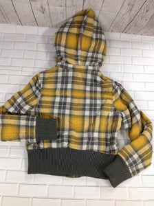 Jou Jou Yellow & Gray Jacket
