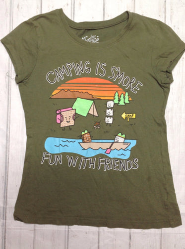 Justice Army Green Top