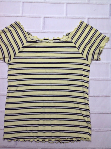 Justice BLUE & YELLOW Top