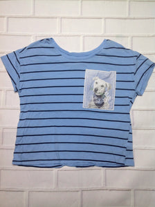 Justice Baby Blue & Blue Top