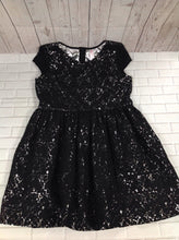 Justice Black & Silver Dress