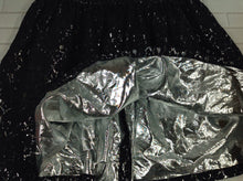 Justice Black & Silver Dress