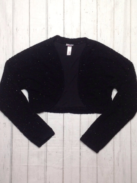 Justice Black & Silver SHRUG