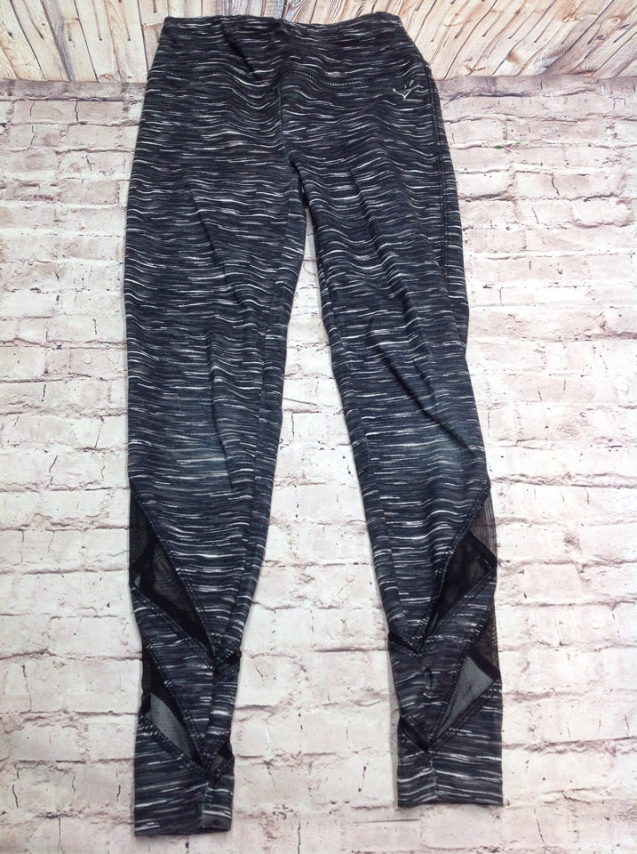 Justice Black & White Pants