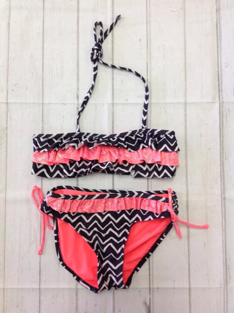 Justice Black & White Swimwear