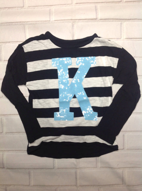 Justice Black & White Top